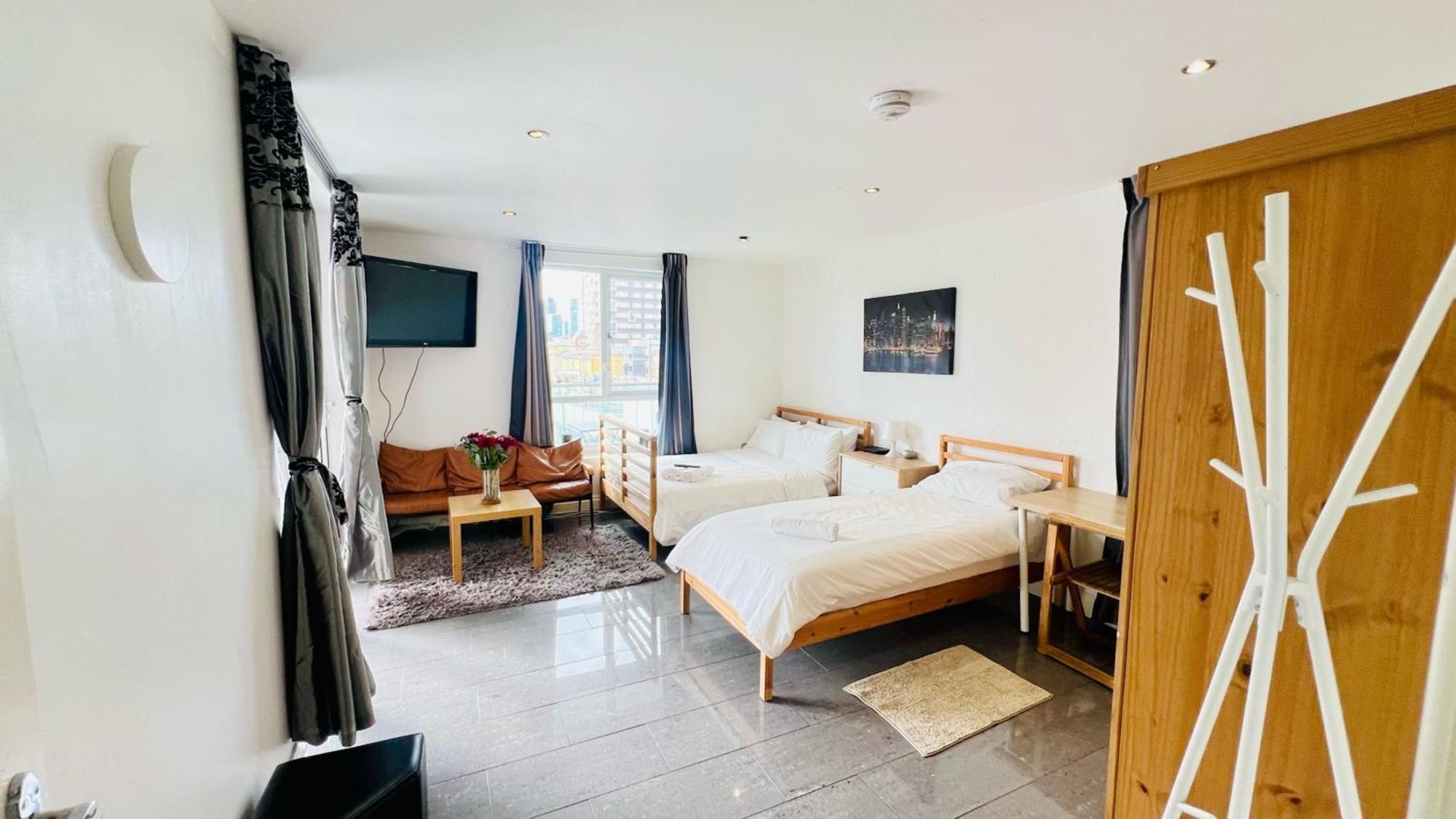 City View Sunset Luxurious Apartment In London Zone-1 Including One Family Twin Room With Its Own Stunning Private Terrace Eksteriør billede